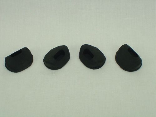 1955 1956 only chevrolet seat back stop set  4 piece correct ovoid shape