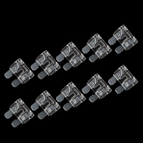 100pcs 25a color coded standard ato/atc  blade fuse for auto cars trucks