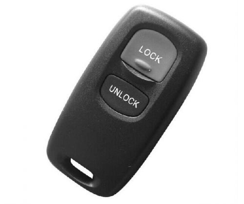 Replacement transmitter shell remote key keyless case fob 2 button for mazda