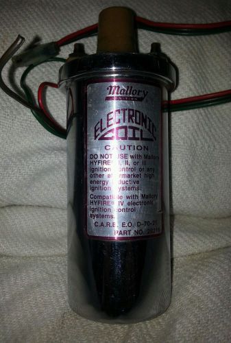 Mallory 12v electronic ignition coil #29216