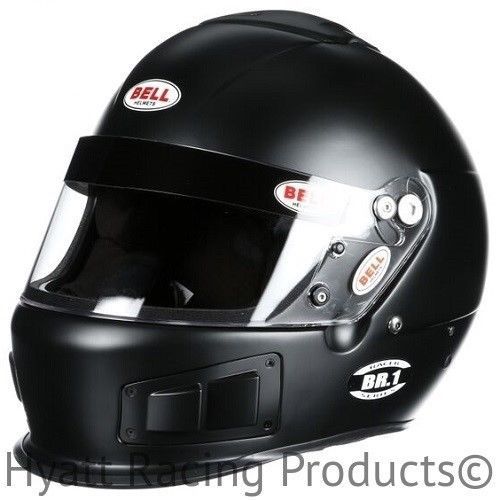 Bell br.1 auto racing helmet sa2010 - x-small (56) / matte black