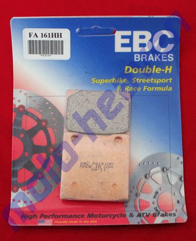 Kawasaki ebc fa161hh rear brake pads kawasaki zrx zzr 1200 zx 12r zrx1200 zx12r
