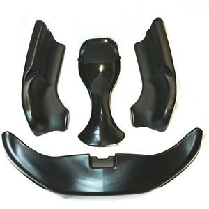 Na2 bodywork plastic kit, nose, fairing and side pods. black only - shifter kart