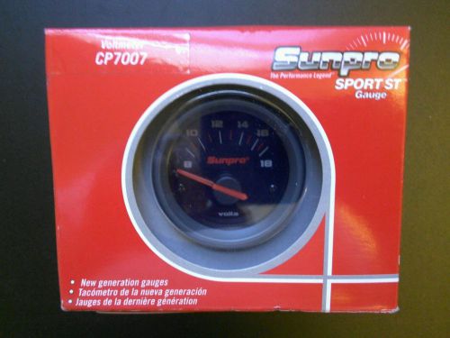 Sunpro the performance legend sport gauge voltmeter cp7007