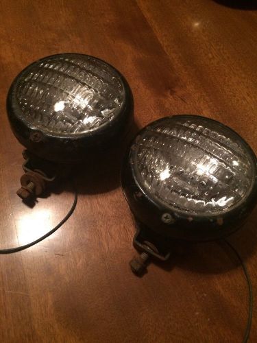 Vintage do ray 530 lamp light tractor car hot rod  rat rod motorcycle pair