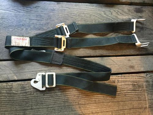 Simpson racing harness latch clip-in shoulder straps