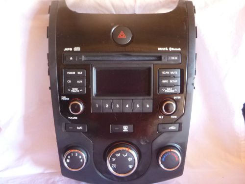 10 11 12 kia forte radio 96150-1m270amwk face plate replacement &amp; climate