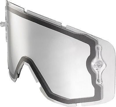 Scott double anti-fog thermal lens for hustle/tryant goggles clear 219703-041