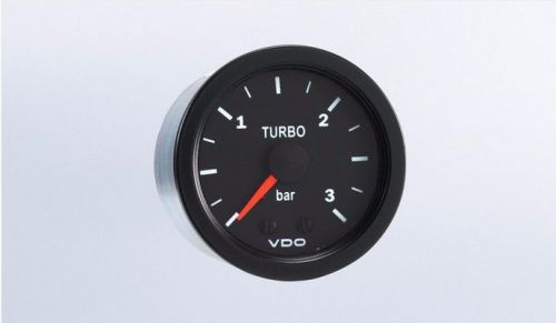 Vdo cockpit international mechanical turbo boost gauge 52mm 2&#034; 3bar 150-015-001k