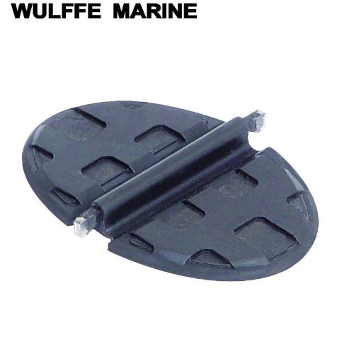 Water shutter exhaust flapper for mercruiser 3.0l, 3.7l rpl18-2727 60930