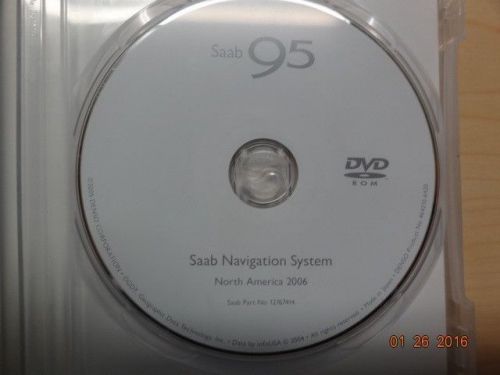 Saab 95 navigation dvd north america oem 12767414 464210-6420
