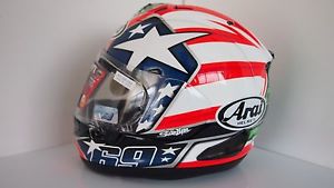 Arai rx-7x hayden replica.m size 57-58cm.latest 2015 release snell 2015