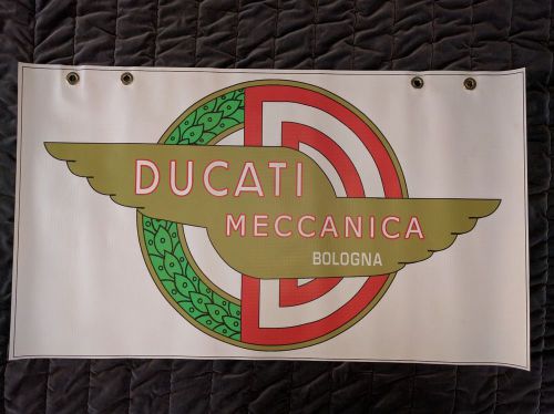 Ducati meccanica banner 20"1/4 x 35"