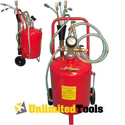 6 gallon air oil extractor tank vacuum drain drainage 6g air suck waste oil hd