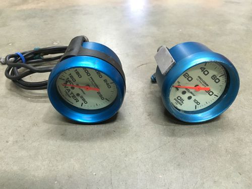 Sprint car water temperature gauge oil pressure gauge late model midget racing