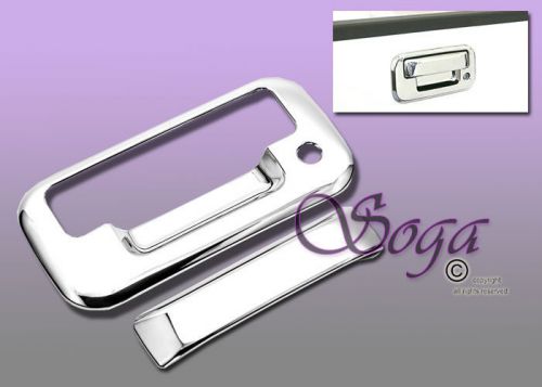 08 09 10 11 12 13 14 15 16 ford f250 f350 f450 chrome tailgate door handle cover