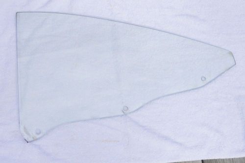 65 - 66 impala bonneville catalina 2 dr ht driver side quarter glass non air oem