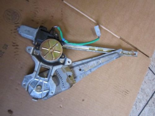 98 99 00 01 02 honda accord driver left lh l. rear window regulator elec + motor