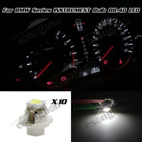 Sell 10x White B8.4D Instrument illumination Dash LED Light For 0506
