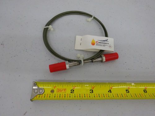 Meggitt safety fire detector 244-05215 overheat sensor aircraft as is bin#47