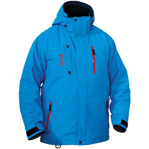 Castle x racewear core mens snowmobile jacket blue md