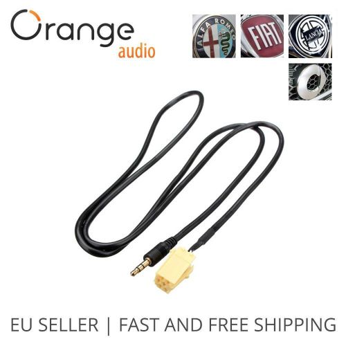 Radio iphone ipad ipod mp3 aux in input adapter interface cable alfa fiat smart