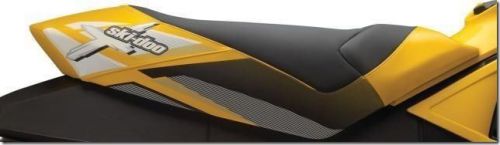 Ski-doo rev xp high rise seat cover yellow &amp; black 860200223