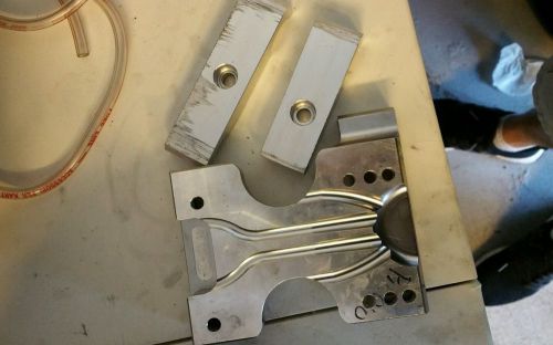 Kart engine mount w/ clamps 32x92mm chassis rotax iame parilla leopard x30 etc