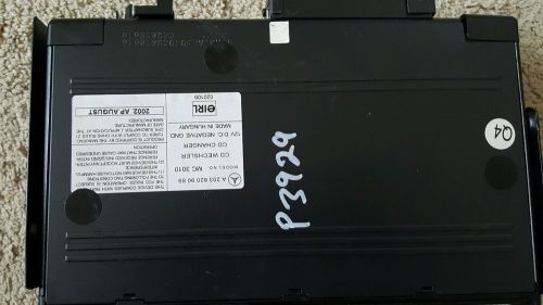 Mercedes c240 w220 c230 disc player changer a 203 820 90 89 model mc3010 oem
