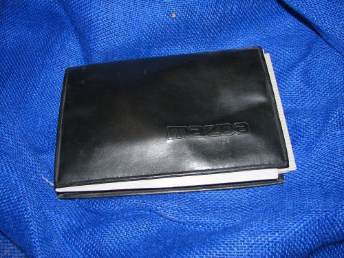 Mazda mx6 1994 owners manual