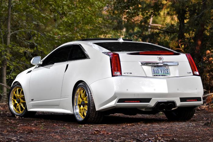 Cadillac white cts-v sport coupe ctsv hd poster print multiple sizes available