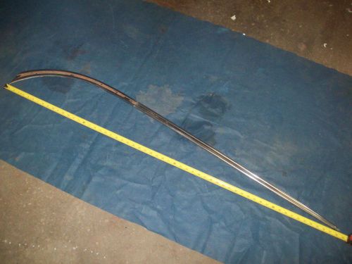 1957 buick 4d super l drivers rear quarter side molding trim spear