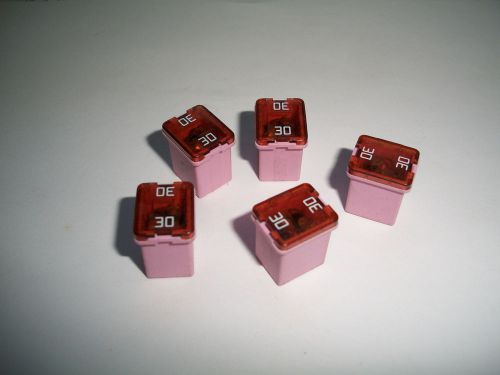 Ford fuse pink littlefuse #7t4z14526c, 58v, 5pcs also fits other brand autos