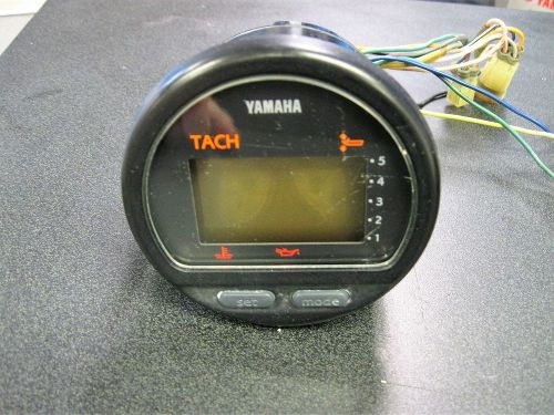 Yamaha outboard digital multifunction tachometer 6y5-8350t-83-00
