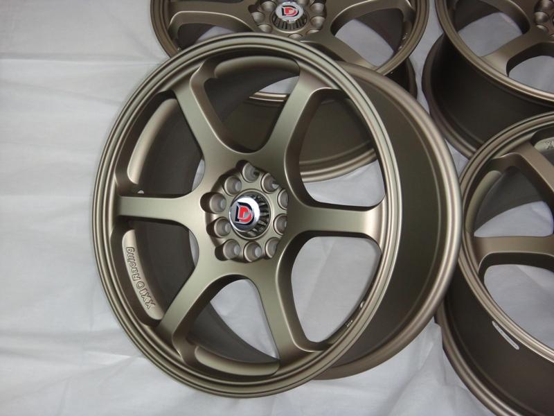 17 bronze wheel lancer impreza wrx eclipse civic corolla integra accord soul rim