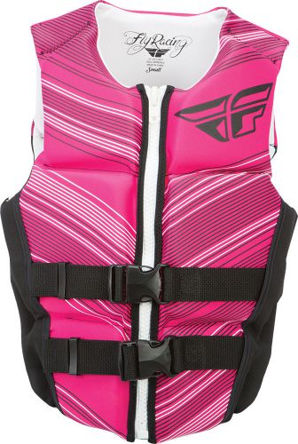 Fly racing ladies neoprene vest pink/blacx