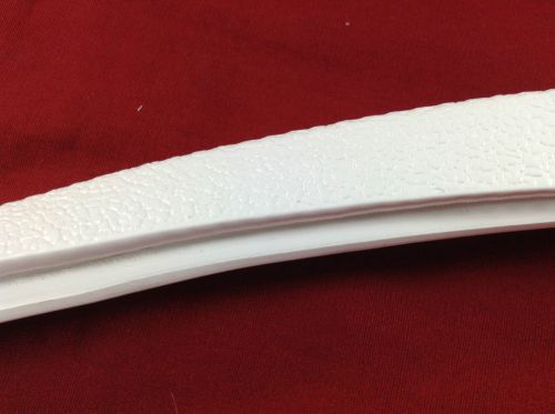 Flex boat trim lock molding lip q white 3/16&#034; 1/4&#034; vinyl textured edge by foot