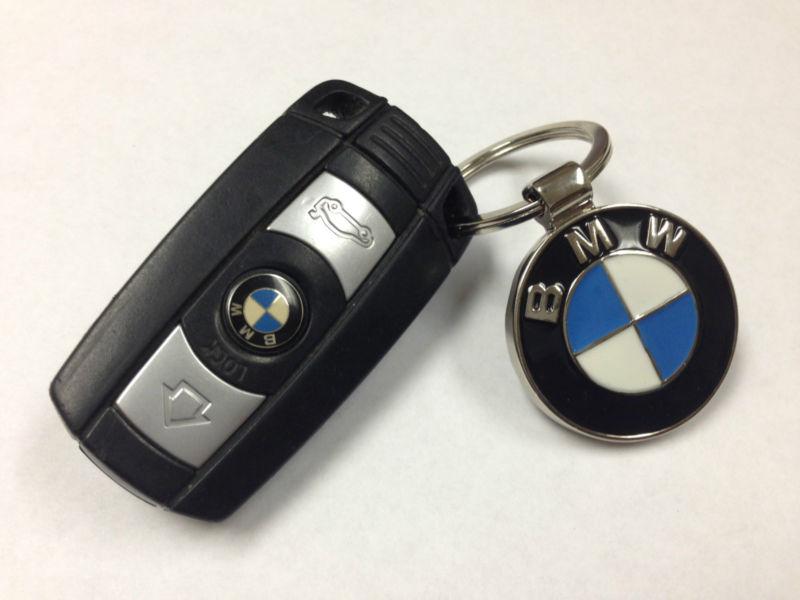 Sell BMW Key Ring Chain Logo Keychain Blue White Black Badge Emblem