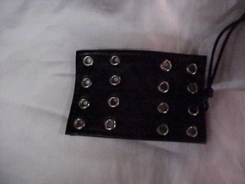 Motorcycle chap extender  5  x 3 1/2 for chaps extra height 4 holes