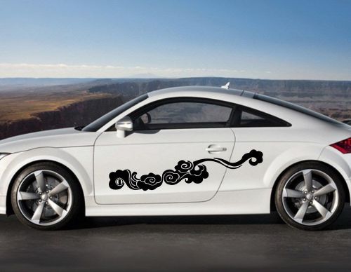 Car vinyl decal sticker body stickers side decals clouds for tt #431