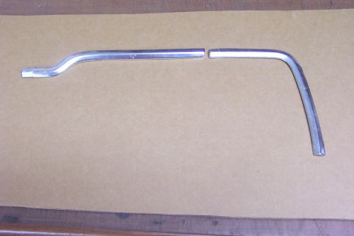 1967 1968 ford mustang coupe conv right hand rear quarter extension &amp; trunk trim