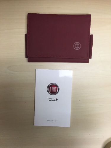 2015 fiat 500l owners manual with  case oem