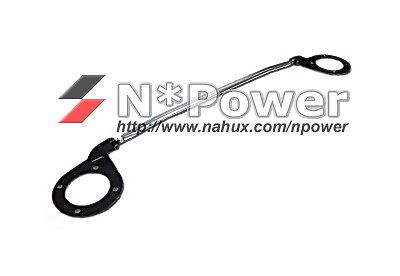 Alloy front strut brace bar for mazda rx-7 fc3s series 4, 5 1985-1991