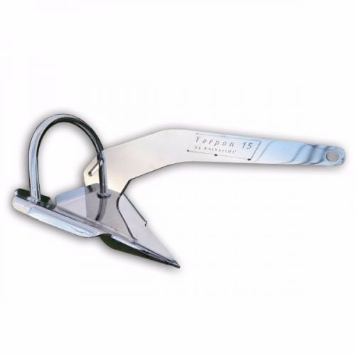 Tpx6rb anchor 6 kg 13.2 lbs aisi316l stainless steel w/removable roll bar