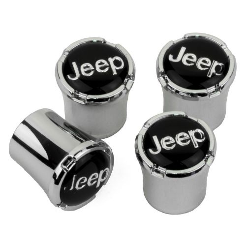 Sell Jeep Logo Tire Chrome Valve Stem Caps Renegade Grand Cherokee