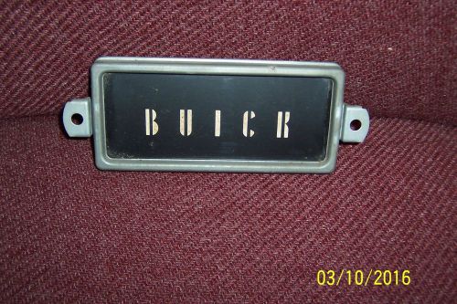 This clock delete panel  is excellent from a (oem) 1958 buick special car