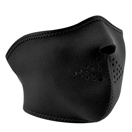 Zanheadgear zanheadgear black neoprene half face mask, black