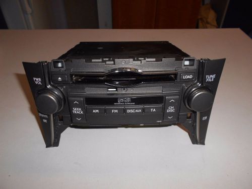 Lexus ls460 radio stereo audio cd dvd player changer 86120-50l30
