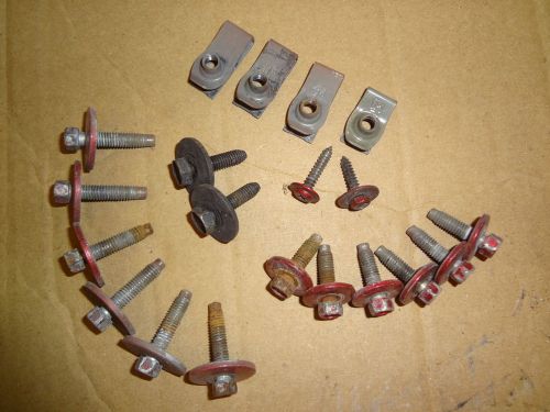 2003 - 2004 mustang svt cobra 4.6 fender mount bolts &amp; clips sku# j91