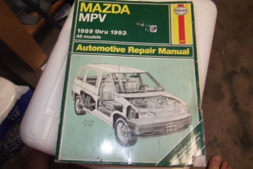 1989-199 mpv repair anual